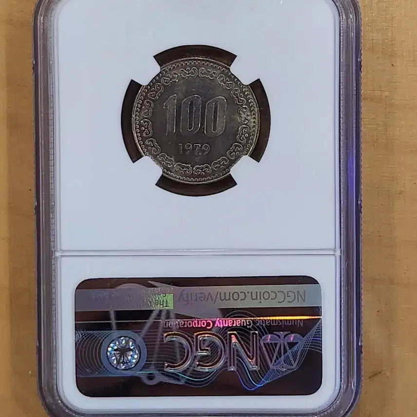 [BUNJANG] 1979 South Korea 100 Won Coin NGC MS62 / 1979 대한민국 100원 동전 NGC MS62