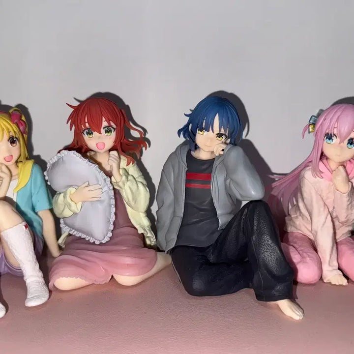 [BUNJANG] Taito Bocchi the Rock! Roomwear Figure Bundle Set / 타이토 봇치더록 룸웨어 피규어 4개 일괄