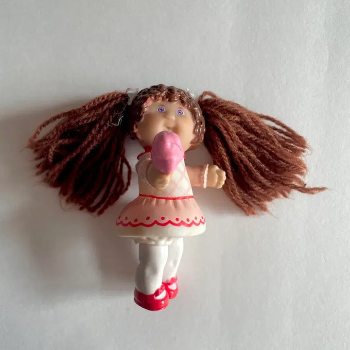 [BUNJANG] 1984s Brown Hair Purple Eyes Cabbage Doll Rare / 1984s/브라운헤어에 신비한 퍼플눈을 가진 양배추피규어rare
