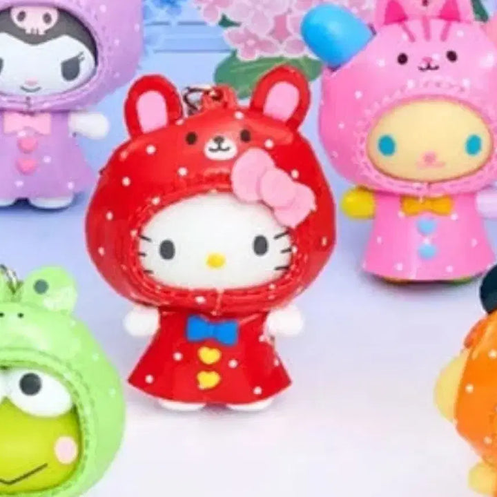 [BUNJANG] ChibiMotto Kitty Raincoat School Version / 치비모토 키티 우비, 스쿨