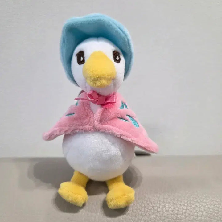 [BUNJANG] Peter Rabbit Jemima Puddle-Duck Plush Keychain / 피터래빗 제미마 퍼들덕 인형 키링