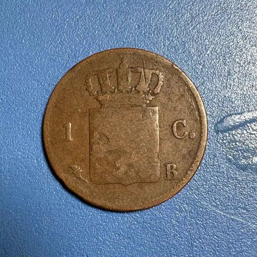 [BUNJANG] 1826 Netherlands 1 Cent Coin / 1826년 네덜란드 1센트 주화