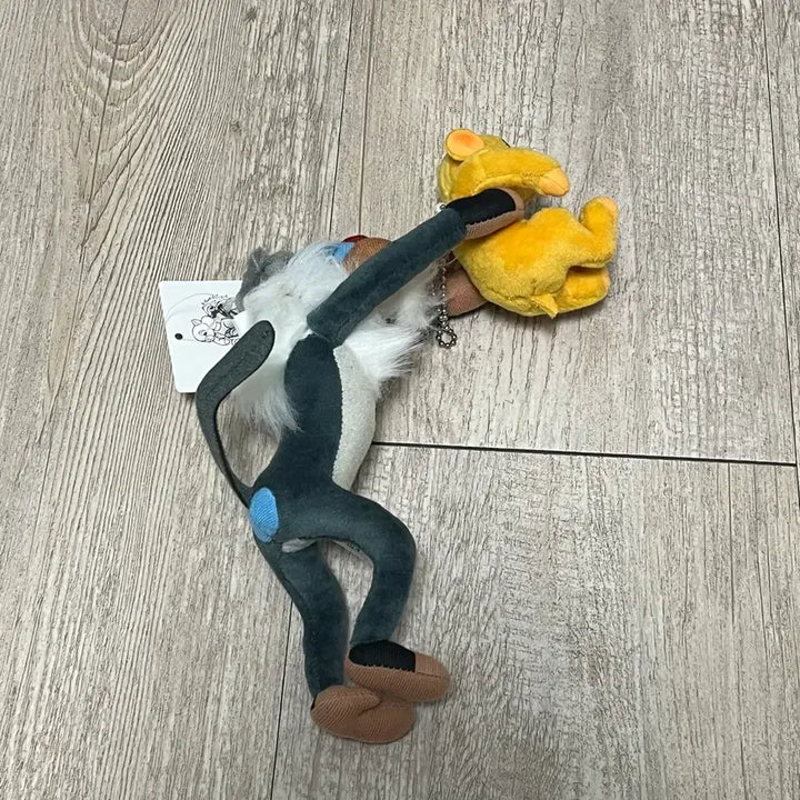 [BUNJANG] Tokyo Disneyland The Lion King Simba &amp; Rafiki Plush Keychain / 도쿄 디즈니랜드 라이온킹 심바 라피키 봉제 인형 키링