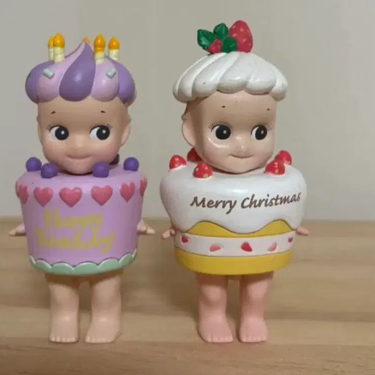 [BUNJANG] Sonny Angel Birthday &amp; Christmas Cake Figures / 소니엔젤 벌스데이 &amp; 크리스마스 케이크