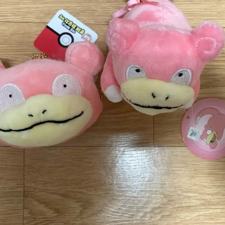 [BUNJANG] Pokemon Slowpoke Plush Pouch Keychain Bundle Set / (일괄)포켓몬 야돈 인형, 파우치 키링
