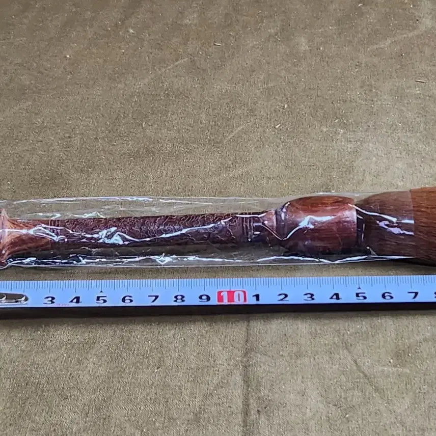 [BUNJANG] Natural Hwalimok Brush with Embossed Dragon and Phoenix Motif / 천연화리목 차판솔 붓,양각 용봉문양