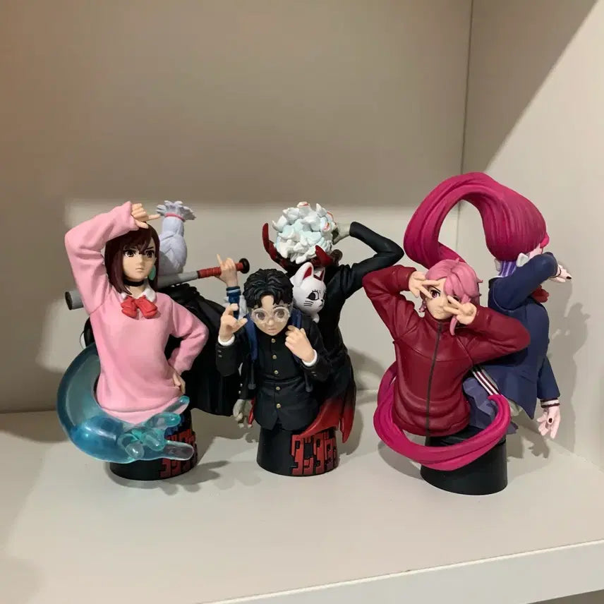 [BUNJANG] Dandadan Ochiai Momoru Aira Turbo Grandmother Figure Bundle Set / 최종가격일괄))단다단 푸치라마 오카룽 모모 아이라 터보할멈 피규어 판매