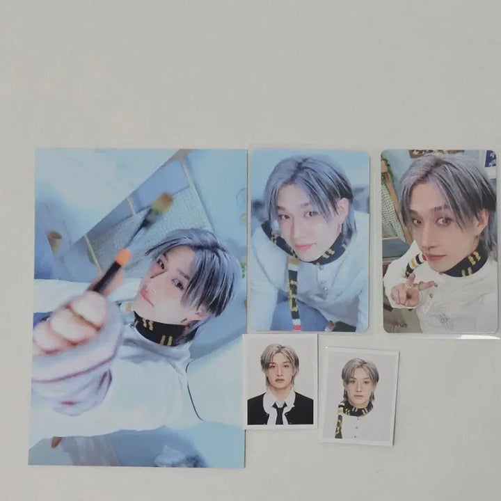 [BUNJANG] Stray Kids Bang Chan Little House Photocard Set / 스트레이키즈 방찬 리틀하우스 증사 트레카 엽서 특전 포카 박테 분철