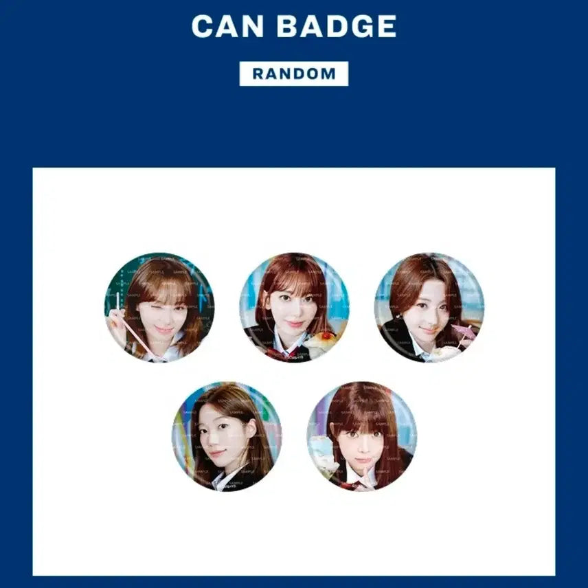 [BUNJANG] LE SSERAFIM School Days Hong Eunchae Can Badge / 르세라핌 일본 MD School days 홍은채 은채 캔뱃지