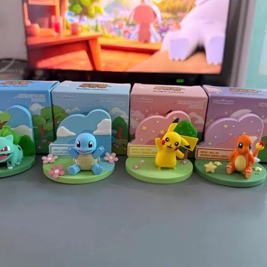 [BUNJANG] GS Energy Plus Fuel King Pokemon Figures Set / GS 에너지플러스 주유왕