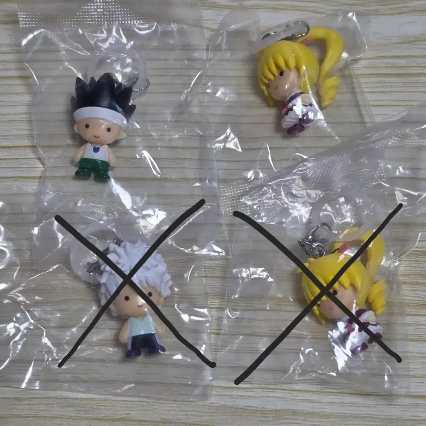 [BUNJANG] Hunter x Hunter Meguro Gashapon Gon Freecss Biscuit Krueger Bundle Set / 일괄판매) 헌터헌터 메지루시 그리드 아일랜드 가챠 곤 비스켓