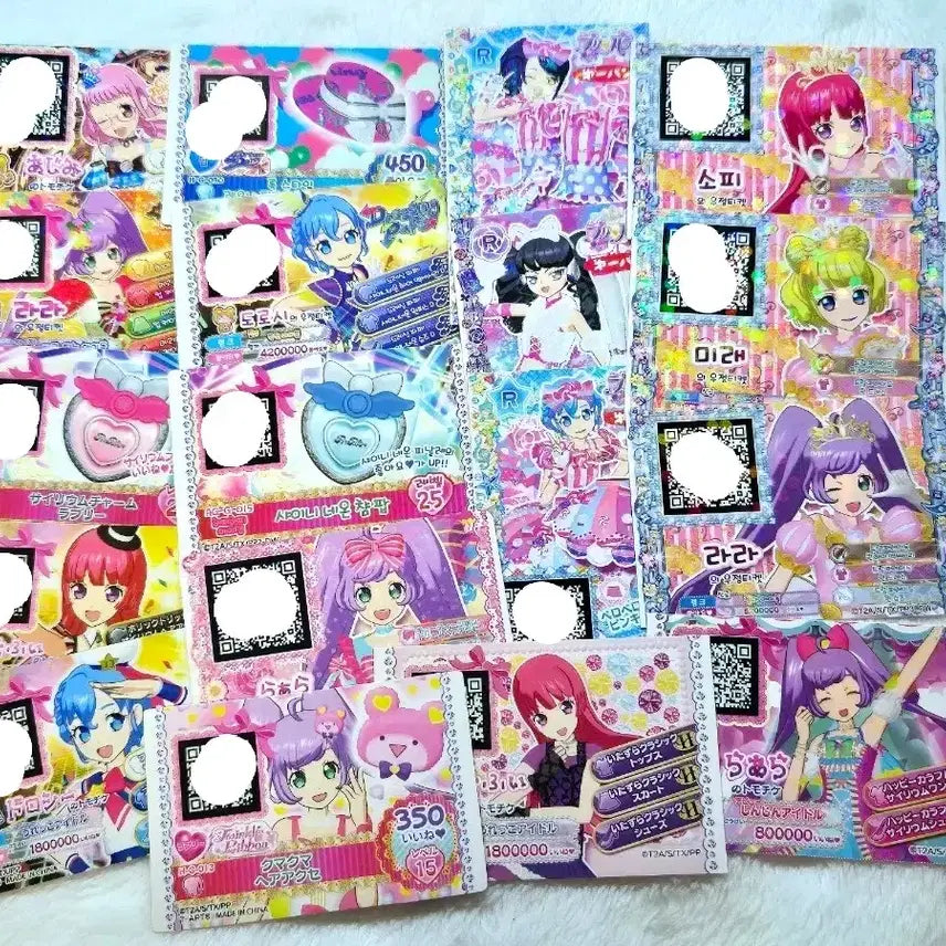 [BUNJANG] PriPara Friendship Ticket Bundle Set (18 Tickets) / 프리파라 우정티켓 18장 일괄 일판 한판 홍콩 대만