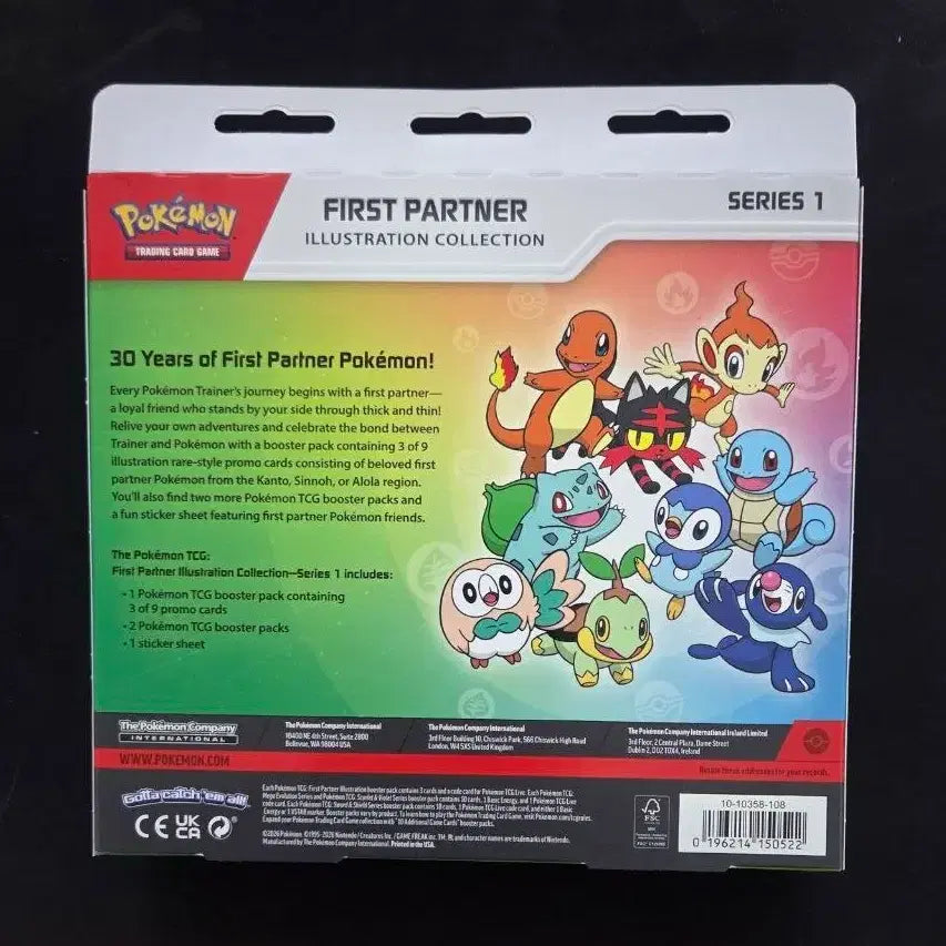 [BUNJANG] North American 30th Anniversary First Partner Pokemon Cards Sealed / 북미 포켓몬카드 30주년 퍼스트 파트너 미개봉 새상품