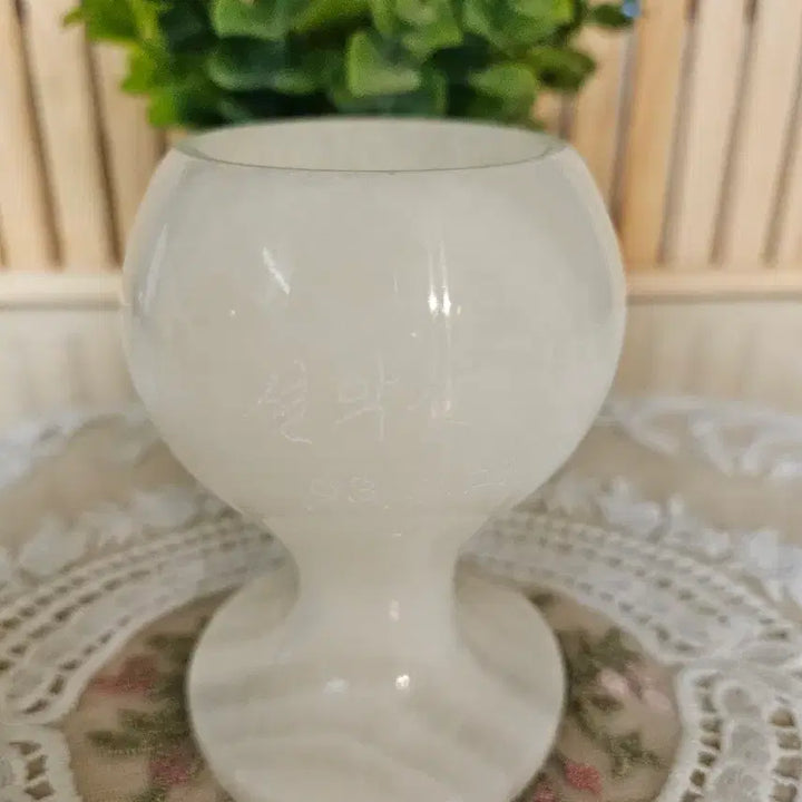 [BUNJANG] Vintage Onyx Marble Candlestick Object / [천연석] 빈티지 오닉스(옥돌) 대리석 촛대 오브제