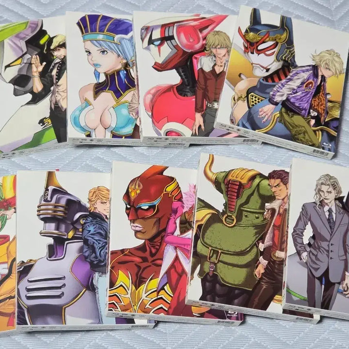 [BUNJANG] Tiger &amp; Bunny LE Blu-ray 9-Volume Set Illustrated by Masakazu Katsura / 9종세트 타이거 앤 버니 LE  블루레이 전영소녀 카츠라마사카즈