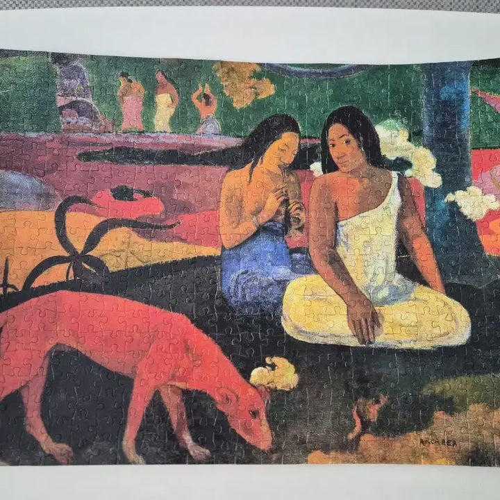 [BUNJANG] Paul Gauguin "Women of Tahiti" 500-Piece Jigsaw Puzzle / 폴 고갱 /명화 퍼즐