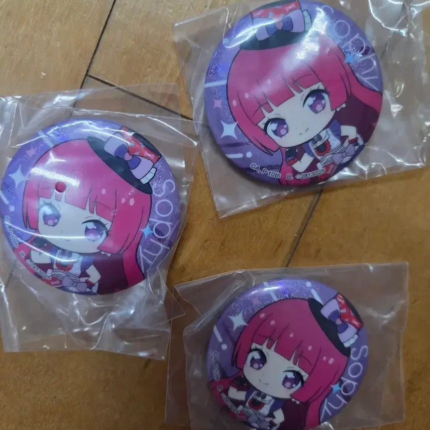 [BUNJANG] Pripara Sophie Can Badge Bundle Set / 프리파라 소피 캔뱃지 팝니다