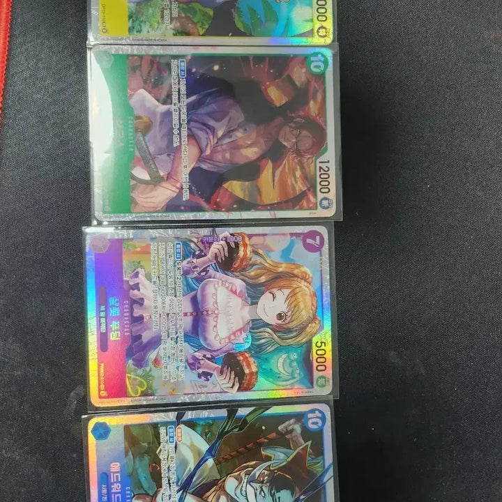 [BUNJANG] One Piece Card Set Volume 13 SR 4 Types Bundle / 원피스 카드 13탄 sr 4종 일괄