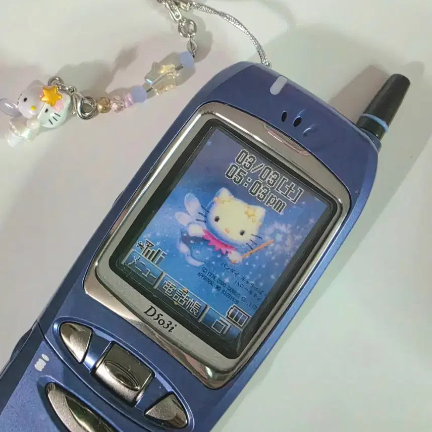 [BUNJANG] Rare Vintage Fairy Kitty Phone Docomo Mockup Bar Phone Model / 레어 고전 천사 페어리 키티폰  도코모 목업폰 바형 휴대폰 모형폰