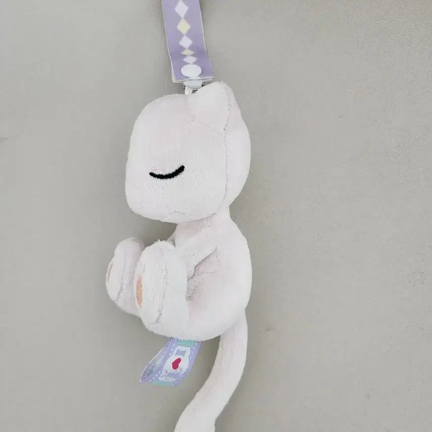 [BUNJANG] Pokemon Mew Plush Keychain / 포켓몬스터 뮤 인형 키링 열쇠고리
