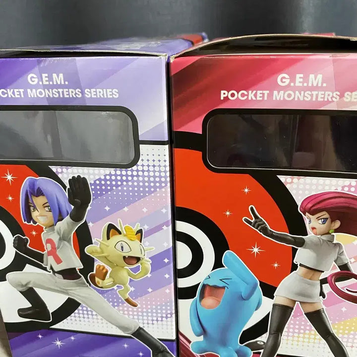 [BUNJANG] Megahouse Pokemon GEM Roy &amp; Jessie Figure Set / 포켓몬 피규어 로켓단 피규어 포켓몬 gem 로이 로사 피규어 세트 팝니다