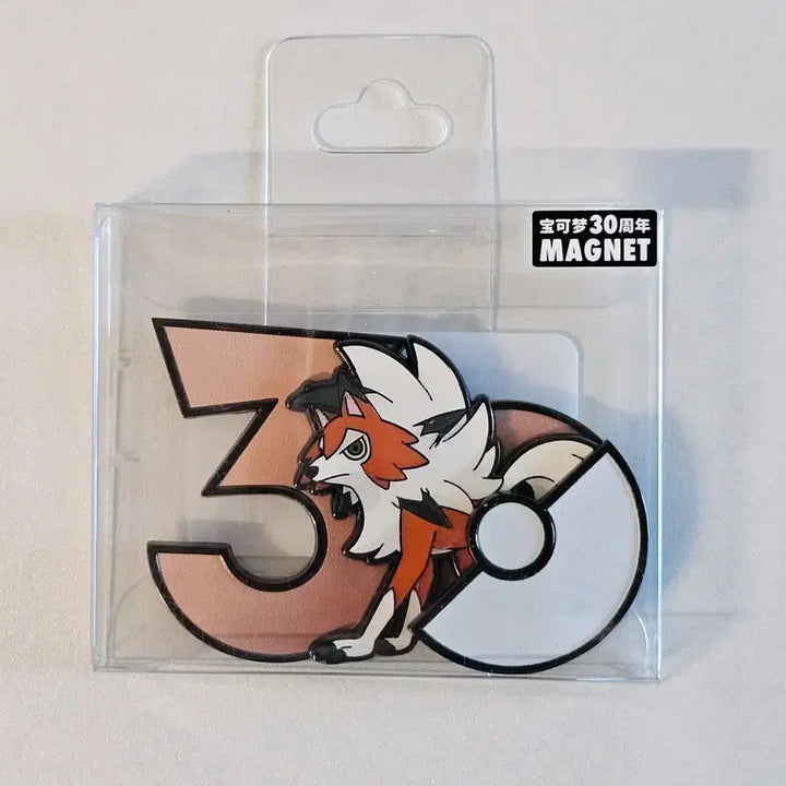 [BUNJANG] Pokemon 30th Anniversary Magnet Lunoat Dusk Midnight 2 Type Bundle Set / 포켓몬 30주년 마그넷 루가루암 황혼 한밤 2종 일괄