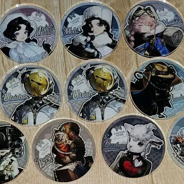 [BUNJANG] Reverse 1999 Animate Graté Coaster Bundle Set / 리버스1999 애니메이트 그라테 코스터 10개일괄판매 개별문의차단