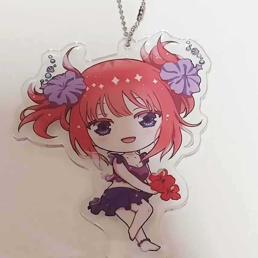 [BUNJANG] The Quintessential Quintuplets Nino Acrylic Keyring / 5등분의 신부 니노 아크릴 키링