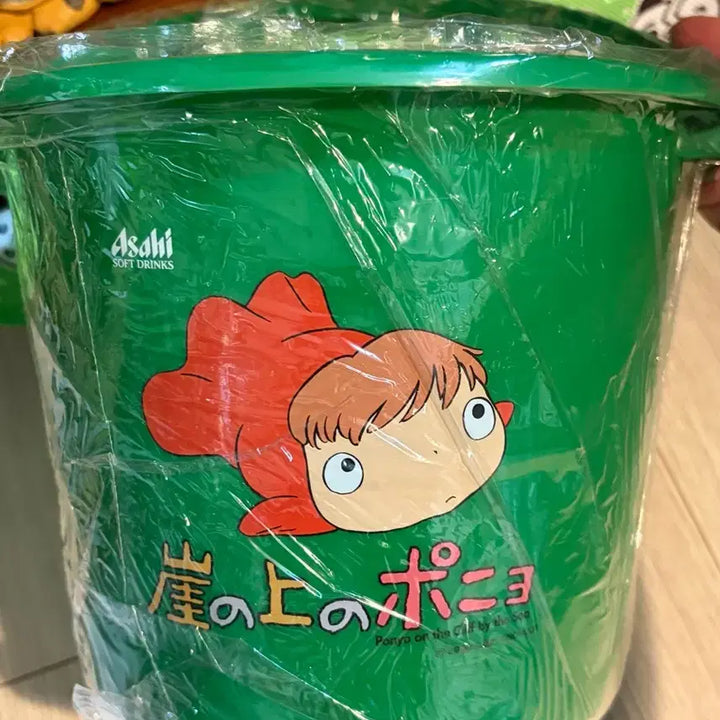[BUNJANG] Studio Ghibli Ponyo Asahi Bucket / 지브리 고전 벼랑위의포뇨 아사히 양동이