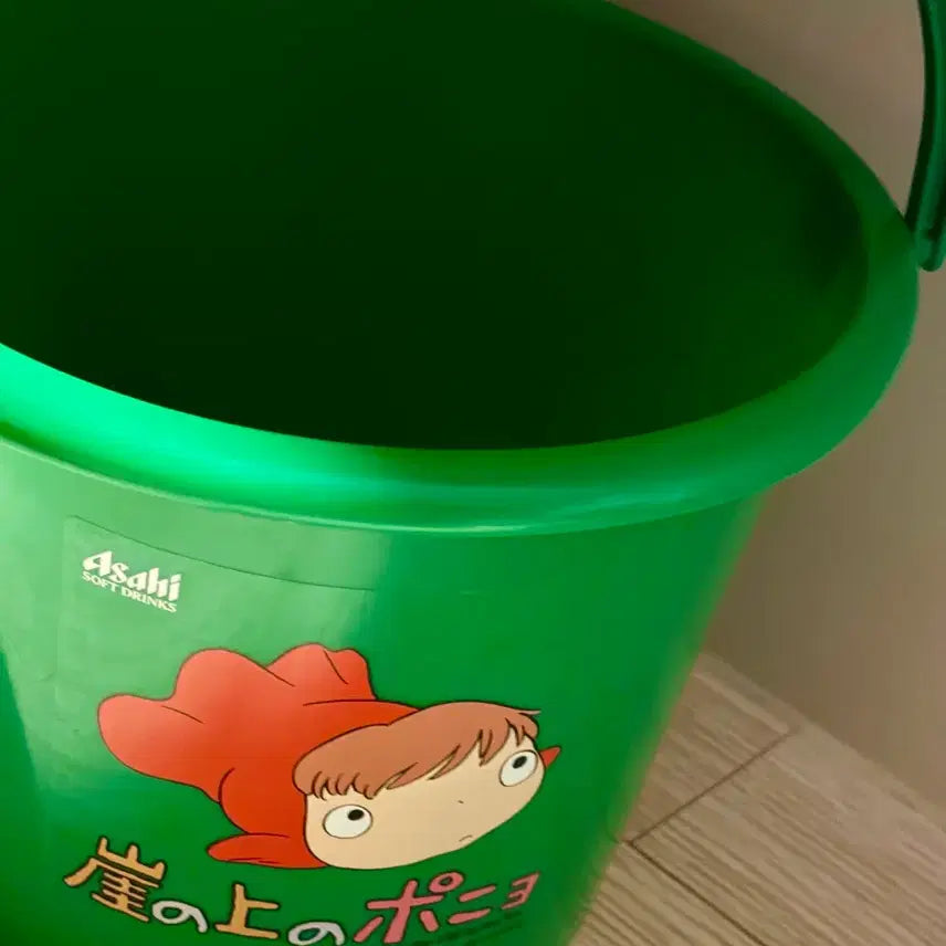 [BUNJANG] Studio Ghibli Ponyo Asahi Bucket / 지브리 고전 버량위의포뇨 아사히 양동이