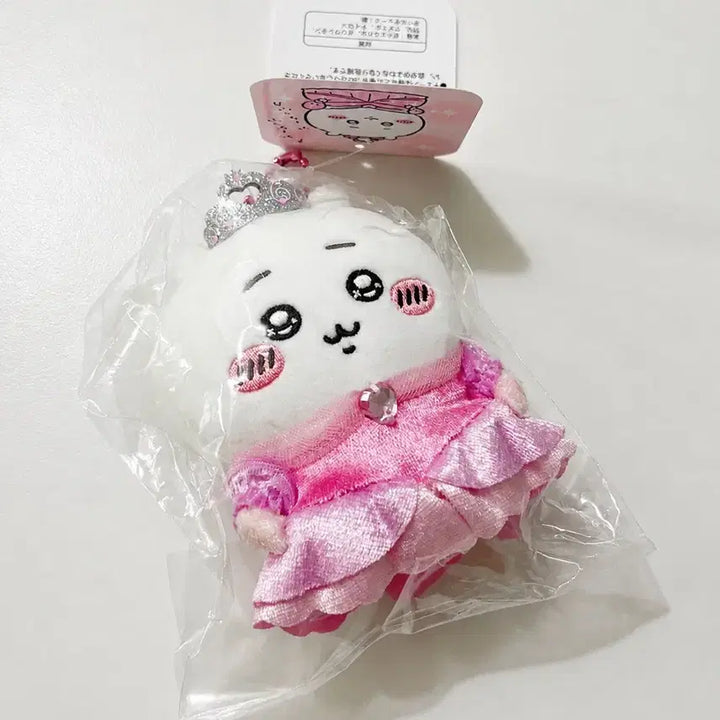[BUNJANG] Chikawa Princess (New) Merchandise / 후쿠오카 팝업 정품 치이카와 공주 핑크드레스 마스 코트 (미개봉)