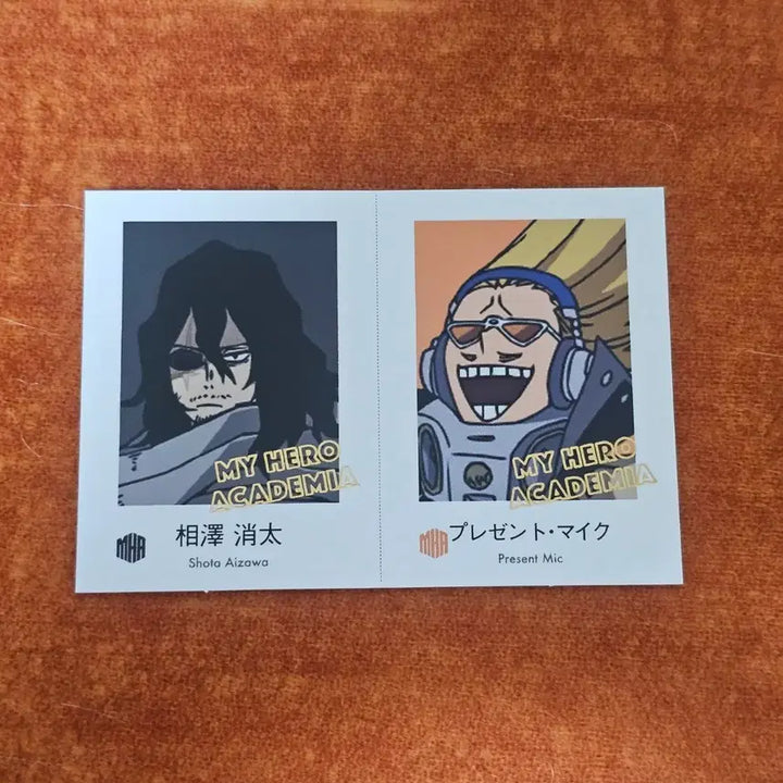 [BUNJANG] My Hero Academia Aizawa &amp; Mic Waripoto Rare / 히로아카 아이자와 마이크 와리포토 레어