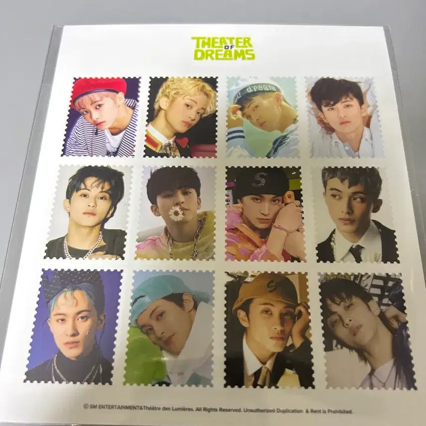 [BUNJANG] NCT Mark Theater of Dreams Stamp Sticker / 엔시티 마크 시어터 오브 드림 스탬프