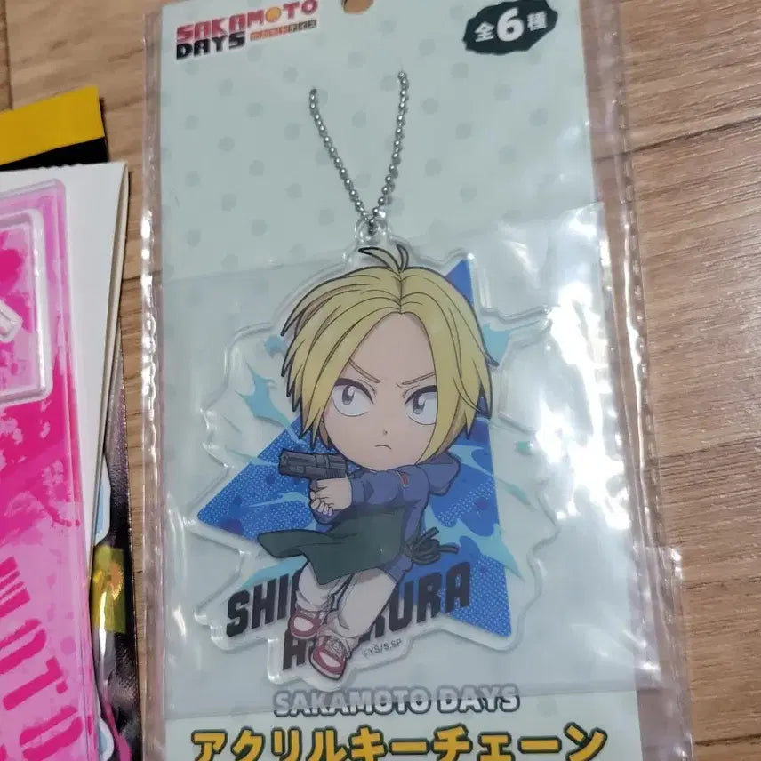 [BUNJANG] Sakamoto Days Asakura Shin Acrylic Keychain &amp; Acrylic Stand Bundle Set / 2개일괄)아사쿠라신 사카모토데이즈신 아크릴 사카데이아사쿠라신 키링