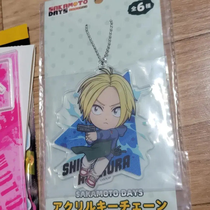 [BUNJANG] Sakamoto Days Asakura Shin Acrylic Keychain &amp; Acrylic Stand Bundle Set / 2개일괄)아사쿠라신 사카모토데이즈신 아크릴 사카데이아사쿠라신 키링