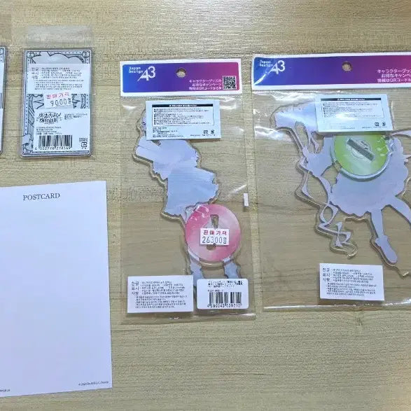 [BUNJANG] Ema Sherihanna Acrylic Stand and Card Set w/ POB Photocard / 미개봉) 마법소녀의 마녀재판 마노사바 셰리한나 + 에마 세트