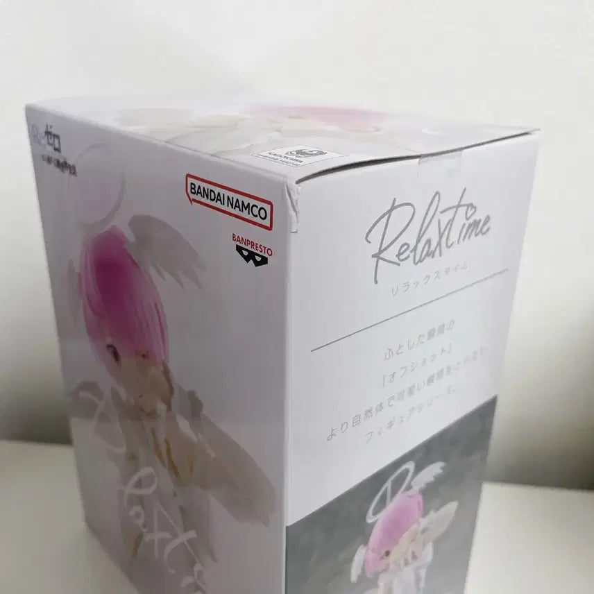 [BUNJANG] Re:Zero Ram Relax Time Sweet Angel Figure (Sealed) / 리제로 람 릴렉스 타임 스위트 엔젤 피규어