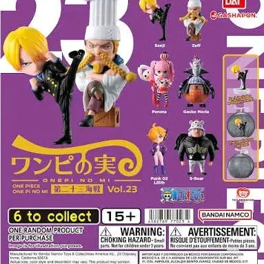 [BUNJANG] One Piece "Fruit of the Devil" Chef Mini Figure (23rd Marineford) / 비닐미개봉]원피스의 열매 제프 원피노미 23해전 가챠 미니 피규어