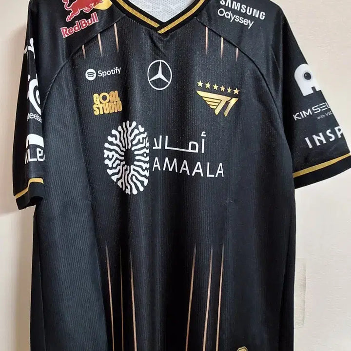 [BUNJANG] T1 2025 Worlds 6-Star Uniform Jersey (L Size, Faker Marking) / lck롤 티원t1 2025월즈 6성유니폼 저지 L사이즈 페이커마킹