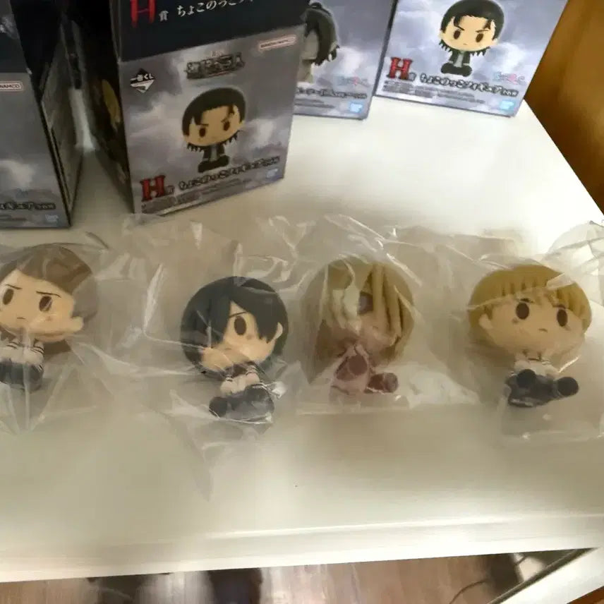 [BUNJANG] Attack on Titan H-Style Chokonokko Figure Bundle Set / 진격의거인 h상쵸코노코