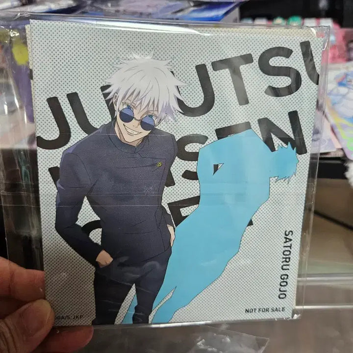 [BUNJANG] Jujutsu Kaisen Cafe Exclusive Acrylic Stand &amp; Can Badge Set / 주술회전 회옥옥절 고조사토루 게토스구루 굿즈 일괄판매