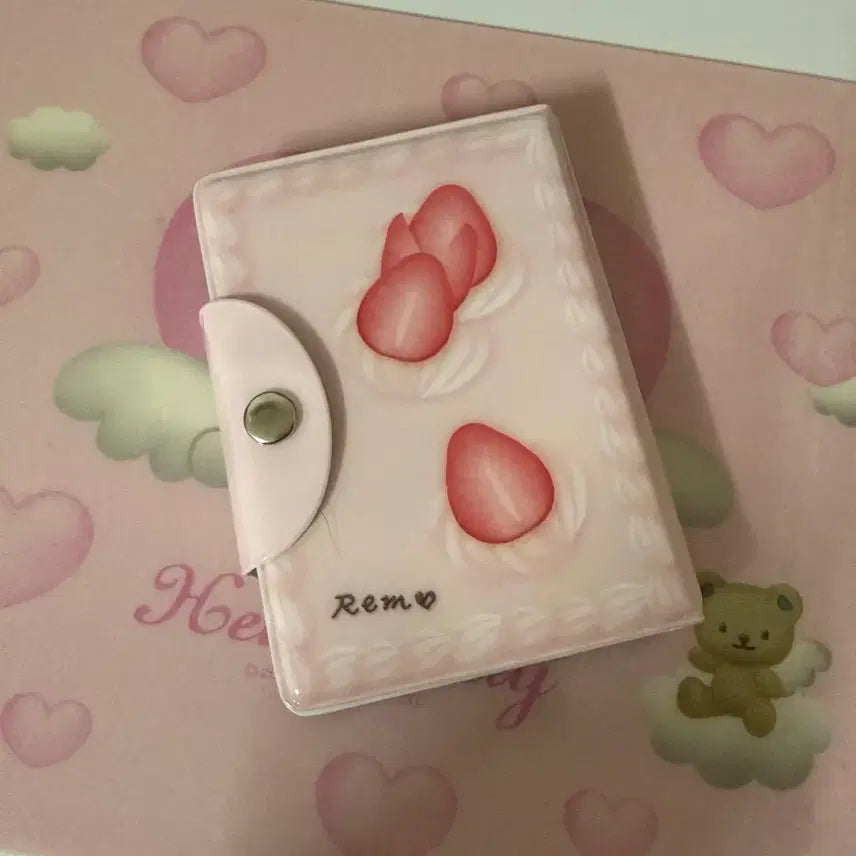 [BUNJANG] LAM Archive Strawberry Cakebook Choco Photocard Holder Binder / 램 아카이브 딸기 케이크북 초코 포카홀더북 바인더