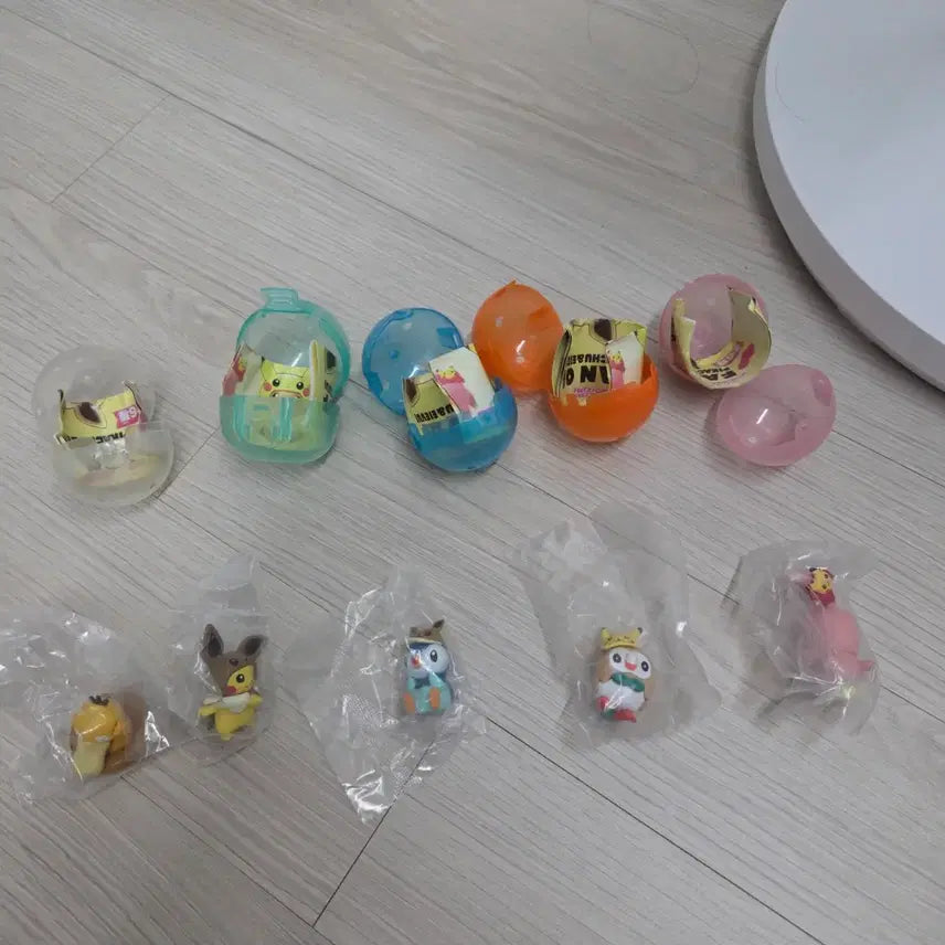 [BUNJANG] Pokemon Eevee Fan Gacha Figure Set / 팬 오브 피카츄, 이브이 가챠