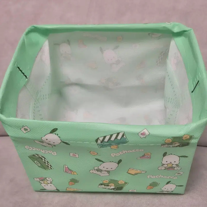 [BUNJANG] Sanrio Pochacco Fabric Folding Storage Box / 포차코 부직포 접이식 정리함