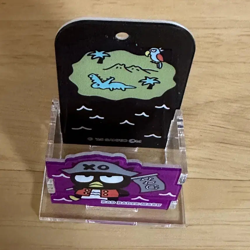 [BUNJANG] Sanrio Badtz-Maru Pirate Storage Keychain / 산리오 배드바츠마루 수납키링