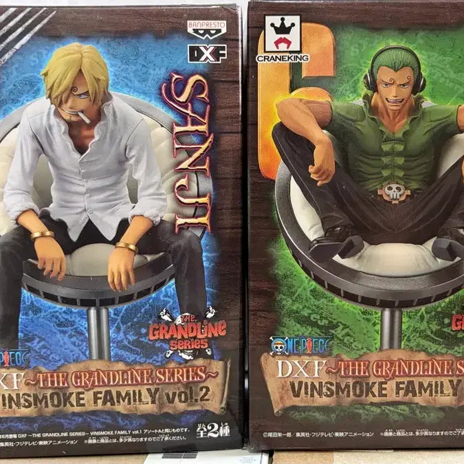[BUNJANG] One Piece DXF Grandline Vinsmoke Family Set Figure / 원피스 DXF 그랜드라인 빈스모크 패밀리 세트 피규어