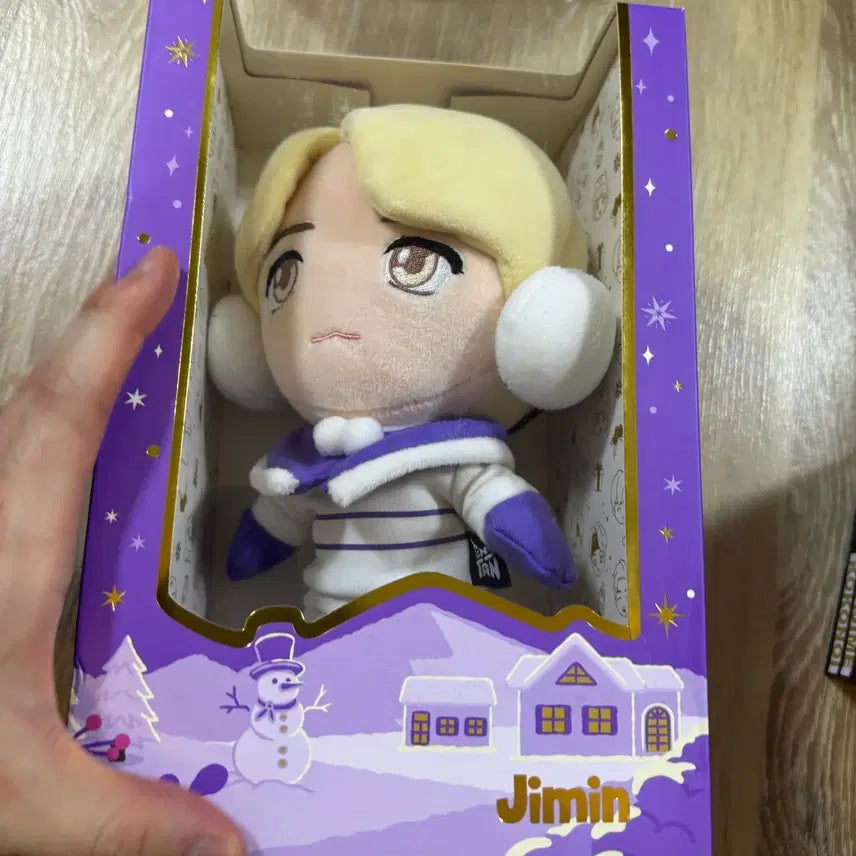 [BUNJANG] BTS Jimin TinyTAN 2020 Holiday Ver. Plush Doll / BTS 방탄소년단 지민 봉제인형 타이니탄 2020년 홀리데이 Ver