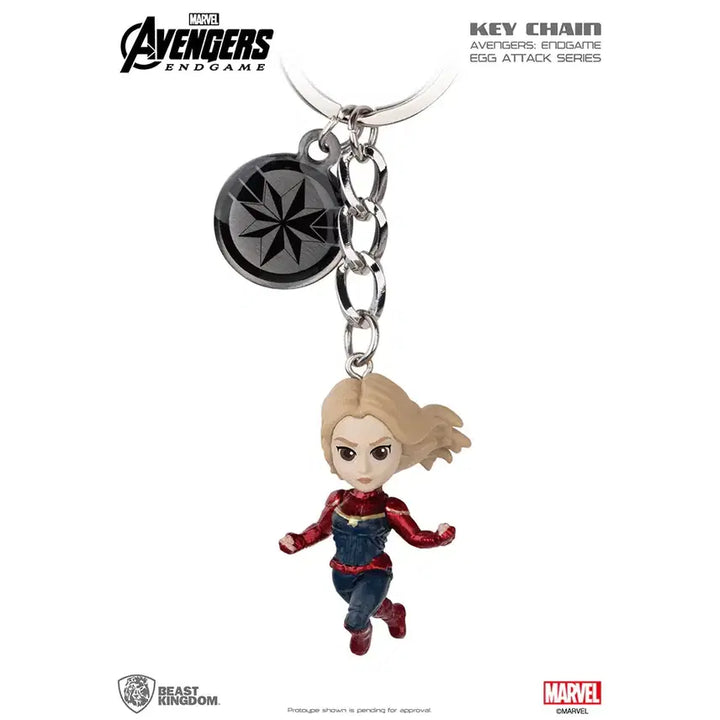[BUNJANG] Captain Marvel Avengers Endgame Keychain / 캡틴 마블 CAPTAIN MARVEL 어벤져스 엔드게임 키링