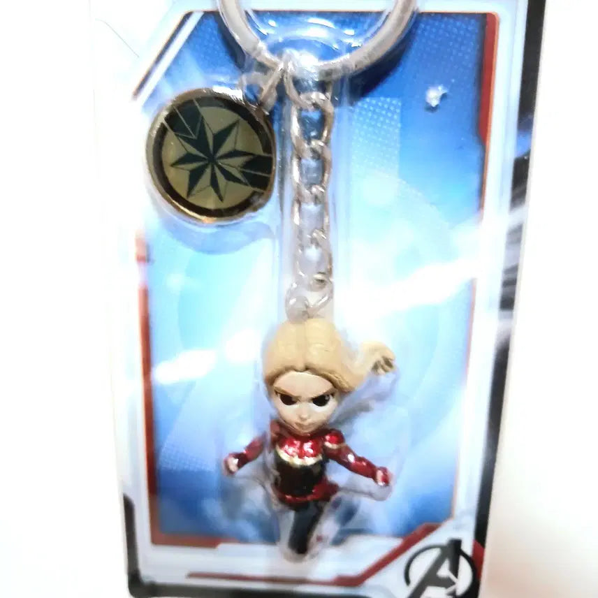 [BUNJANG] Captain Marvel Avengers Endgame Keychain / 캡틴 마블 CAPTAIN MARVEL 어벤져스 엔드게임 키링