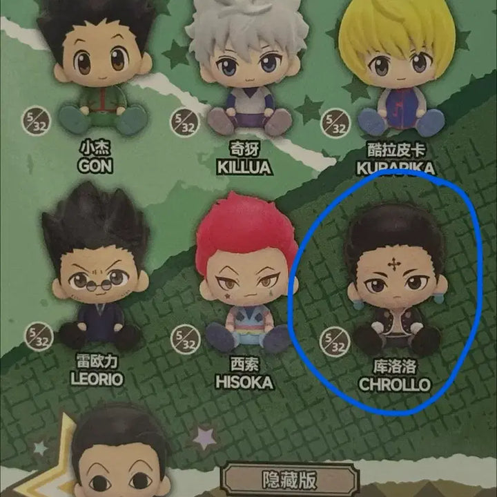 [BUNJANG] Hunter x Hunter Nullset Chrollo Figure / 헌터x헌터 눌셋 클로로 nullset 피규어
